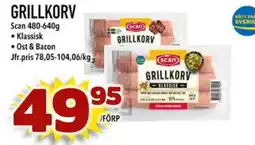 Din Mat GRILLKORV erbjuda