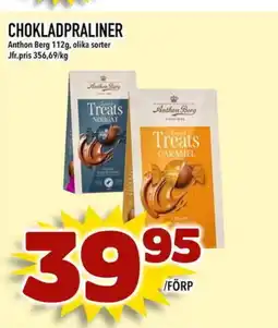 Din Mat CHOKLADPRALINER erbjuda