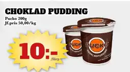 Bonum Matmarknad CHOKLAD PUDDING erbjuda