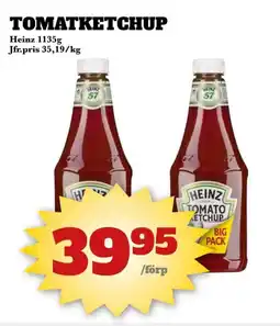 Bonum Matmarknad TOMATKETCHUP erbjuda