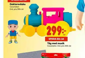 City Gross Tåg med musik erbjuda