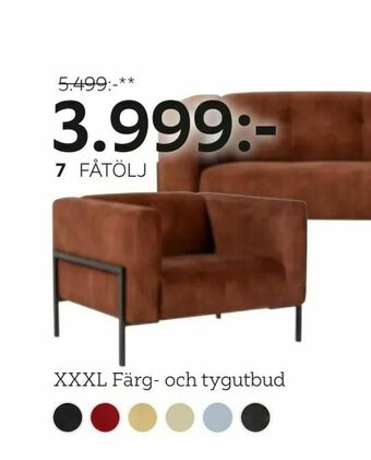 XXXLutz Fåtölj erbjuda
