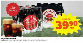 Coop Extra Julmust 12-pack erbjuda