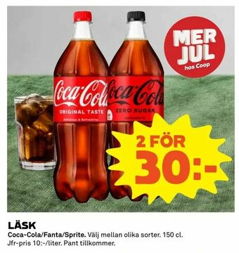 Coop Extra Läsk erbjuda