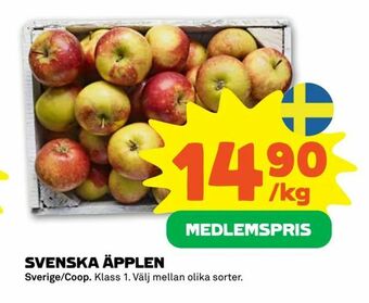 Coop Forum Svenska äpplen erbjuda