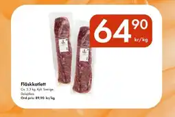 Snabbgross Fläskkotlett erbjuda