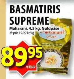 Matvärlden Tensta MAHARANI Basmatiris supreme erbjuda