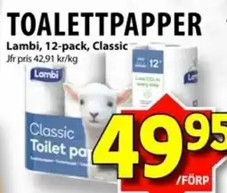 Matvärlden Tensta LAMBI Toalettpapper erbjuda