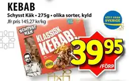 Matvärlden Tensta SCHYSST KÄK Kebab erbjuda