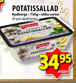 Matvärlden Tensta RYDBERGS Potatissallad erbjuda