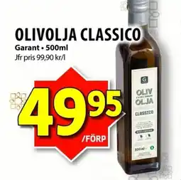 Matvärlden Tensta GARANT Olivolja classico erbjuda