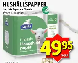 Matvärlden Tensta LAMBI Hushållspapper erbjuda