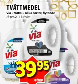 Matvärlden Tensta VIA Tvättmedel erbjuda