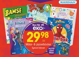 EKO Målar- & pysselböcker erbjuda