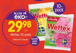 EKO VILEDA Wettex 10-pack erbjuda