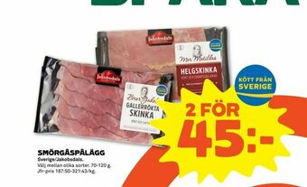 Coop Forum Smörgåspålägg erbjuda