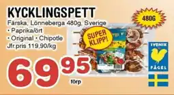 Nya Pulsen Kycklingspett erbjuda