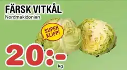 Nya Pulsen Färsk vitkål erbjuda