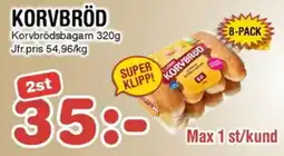 Nya Pulsen Korvbröd erbjuda