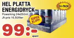 Nya Pulsen Hel platta energidryck erbjuda