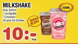 Nya Pulsen ARLA Milkshake erbjuda