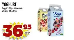 Nya Pulsen YOGGI Yoghurt erbjuda