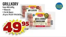 Nya Pulsen SCAN Grillkorv erbjuda