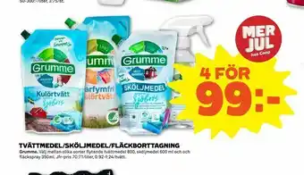 Coop Forum Tvättmedel/sköljmedel/fläckborttagning erbjuda