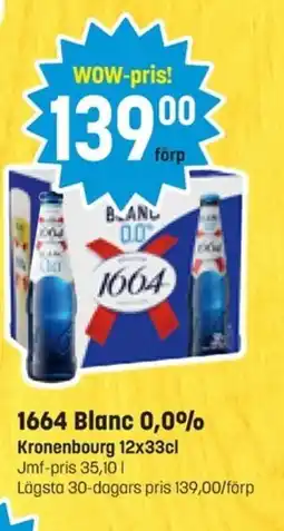 Eurocash 1664 Blanc 0,0% erbjuda