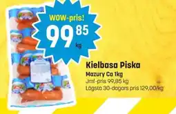 Eurocash MAZURY Kielbasa piska erbjuda