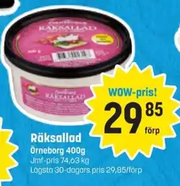 Eurocash ÖRNEBORG Räksallad erbjuda