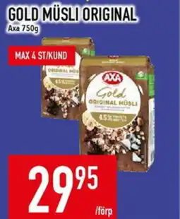 Matdax AXA Gold müsli original erbjuda