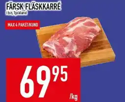 Matdax Färsk fläskkarré erbjuda