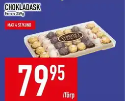 Matdax FERRERO Chokladask erbjuda