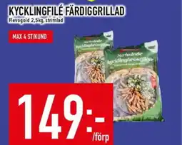 Matdax Kycklingfilé färdiggrillad erbjuda