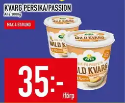 Matdax ARLA Kvarg persika/passion erbjuda