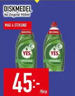 Matdax YES Diskmedel erbjuda