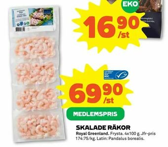 Stora Coop Skalade räkor erbjuda