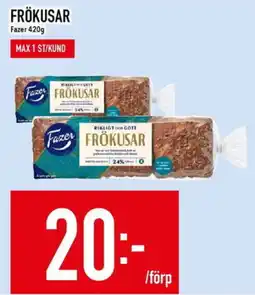 Matdax FAZER Frökusar erbjuda