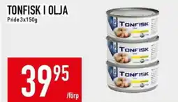 Matdax Tonfisk i olja erbjuda