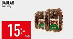 Matdax Dadlar erbjuda
