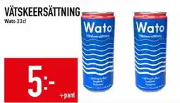 Matdax WATO Vätskeersättning erbjuda
