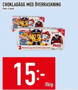 GRANINI Chokladägg med överraskning