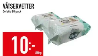 Matdax COLOTIS Våtservetter erbjuda