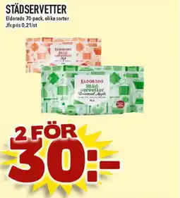 Matdax ELDORADO Städservetter erbjuda