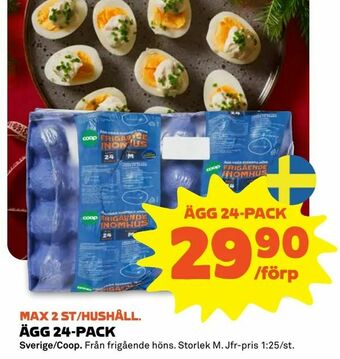 Stora Coop Ägg 24-pack erbjuda
