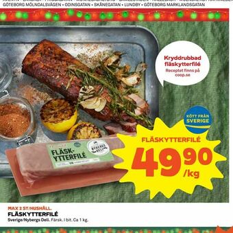 Coop Fläskytterfilé erbjuda