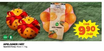 Coop Apelsiner i nät erbjuda