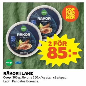 Coop Räkor i lake erbjuda