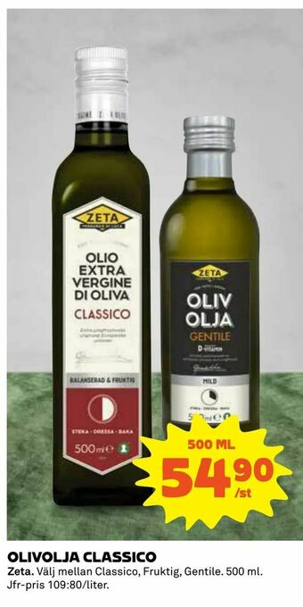 Coop Olivolja classico erbjuda